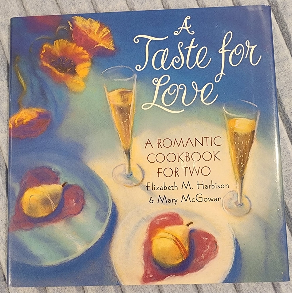 A Taste for Love by Mary McGowan and Elizabeth M. Harbison (1996, Hardcover) 🥂